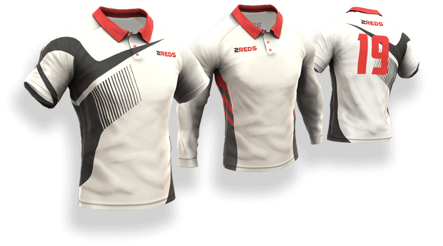 Custom Cricket Uniforms and Clothing 2Reds