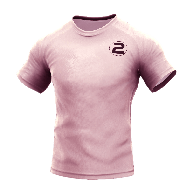 Classic Tee 3 Salmon 3D Front