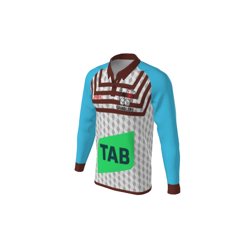 All Apparel 42 Long Sleeve Polo. (x 13)